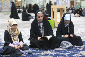 مراسم آغاز سال نو در حرم مطهر امام خمینی (س)