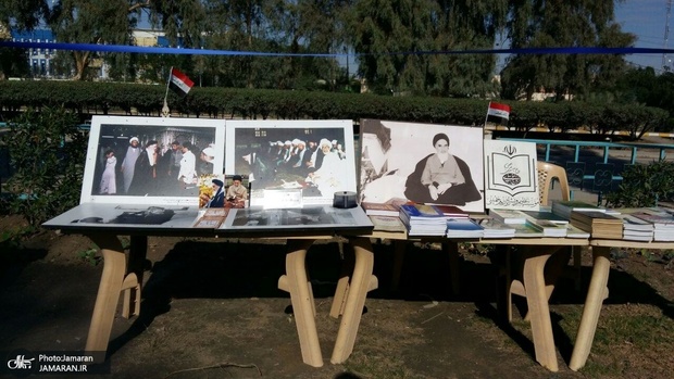 حضور دفتر مؤسسه تنظیم و نشر آثار امام خمینی(س) در نمایشگاه ربیع نبوی + تصاویر