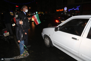 شادی مردم پس از صعود تیم ملی به جام جهانی قطر
