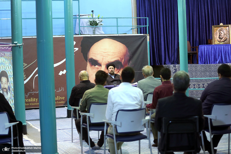 دیدار جمعی از جانبازان واقعه هفتم تیر با سید حسن خمینی