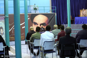 دیدار جمعی از جانبازان واقعه هفتم تیر با سید حسن خمینی