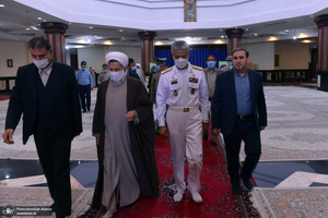 تجدید میثاق مسئولان سازمان عقیدتی سیاسی ارتش با آرمان‌های حضرت امام(س)