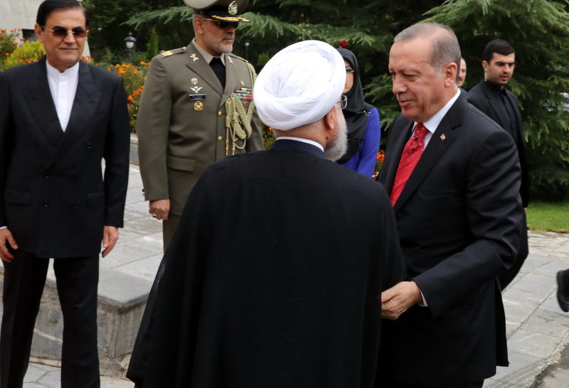 استقبال روحانی از اردوغان