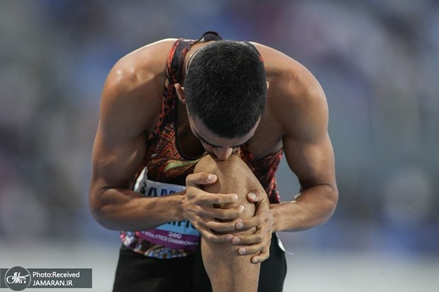 نقره امیریان پایان بخش دوومیدانی ایران در آسیا