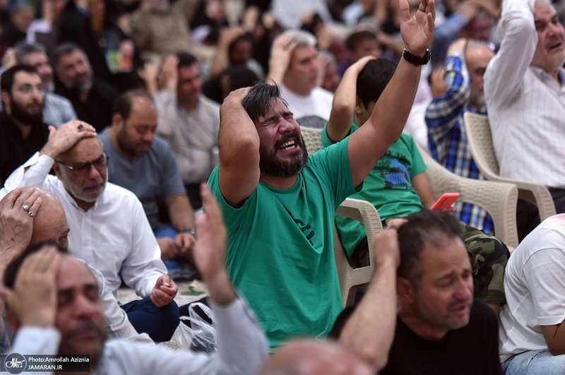 مراسم دعای عرفه در حرم مطهر امام خمینی (س)