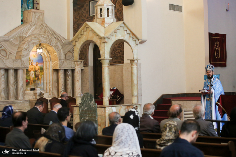 مراسم بزرگداشت سی و هفتمین سالگرد ارتحال ملکوتی امام خمینی (ره) در کلیسای سرکیس مقدس