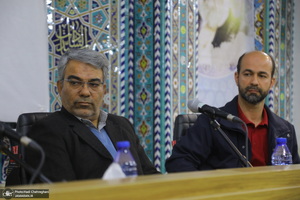 اهدا آثار برتر خوشنویسان به موسسه تنظیم و نشر آثار امام خمینی (س) نمایندگی قم