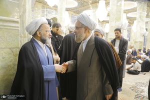 مراسم بزرگداشت آیت الله امامی کاشانی (ره) در مسجد اعظم قم