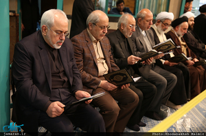 مراسم وداع با پیکر آیت الله هاشمی رفسنجانی(ره) در حسینیه جماران-5