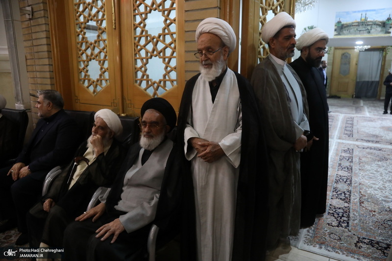 مراسم بزرگداشت حضرت امام (س) در مسجد اعظم قم