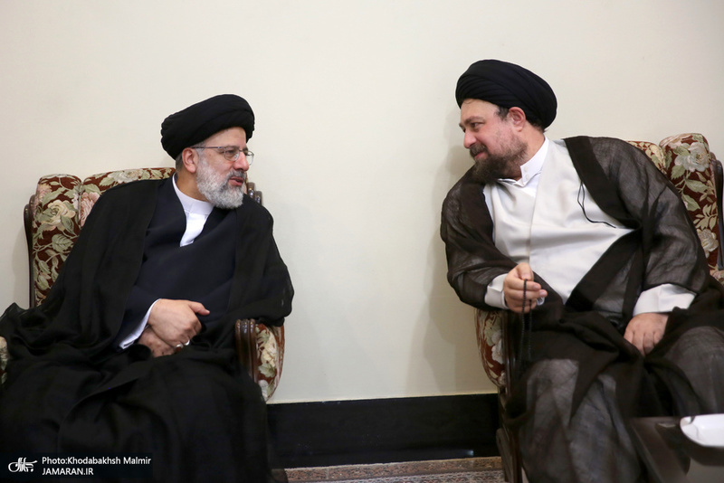 حاشیه تجدید میثاق هیأت رئیسه و اعضای مجلس خبرگان رهبری با آرمان های امام خمینی(س)