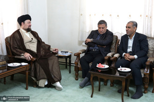 دیدار دبیر کل و جمعی از اعضای حزب همبستگی ایران اسلامی با سید حسن خمینی