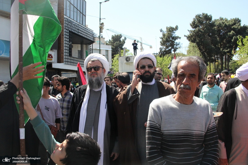 راهپیمایی باشکوه روز قدس در قم - 2