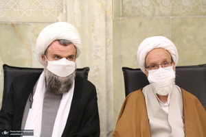 مراسم بزرگداشت آیت الله ری شهری (ره) در مسجد اعظم قم‎