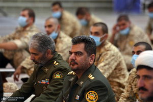 محفل انس با قرآن پرسنل وظیفه مرکز آموزش شهید اسدی دژبان کل ارتش در حرم امام خمینی (س)