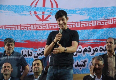  استقبال از سردار آزمون در گنبدکاووس+ تصاویر