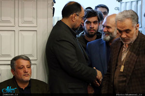 مراسم ترحیم آیت الله هاشمی رفسنجانی در حسینیه امام خمینی(ره)