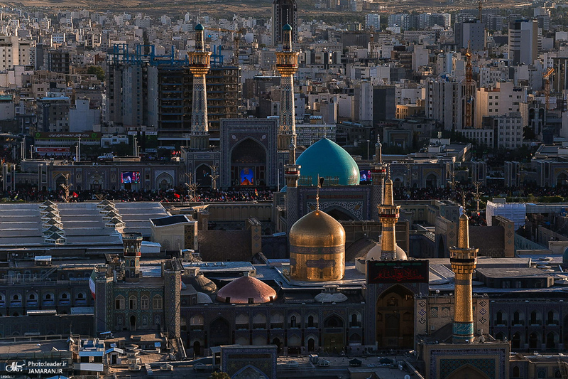 تشییع پیکر مطهر رهبر شهید انقلاب اسلامی در مشهد مقدس