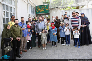 بازدید گردشگران نوروزی از بیت امام خمینی (س) در جماران 