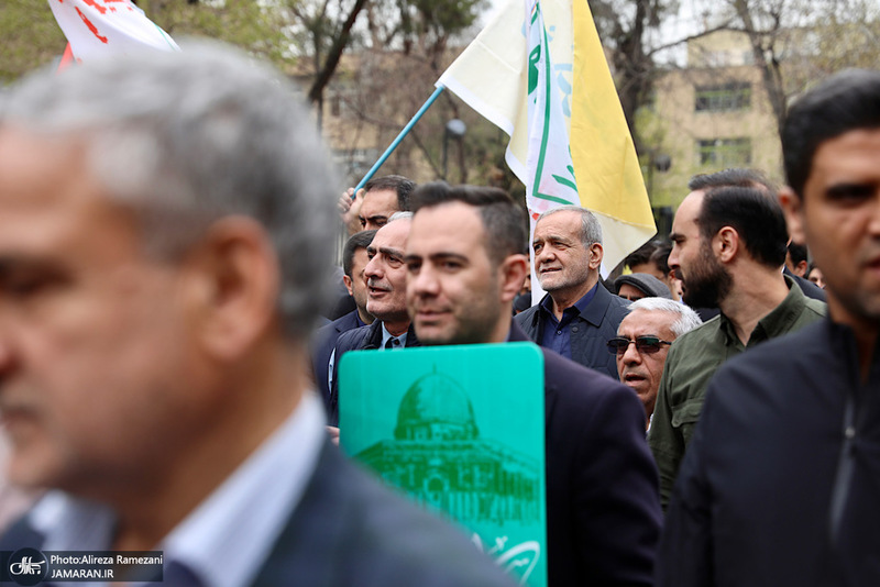 راهپمایی با شکوه روز قدس در تهران-۲