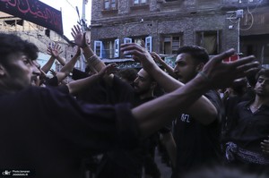 دسته عزاداری سنتی در کشمیر ھند