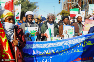 راهپیمایی باشکوه 22 بهمن در قم