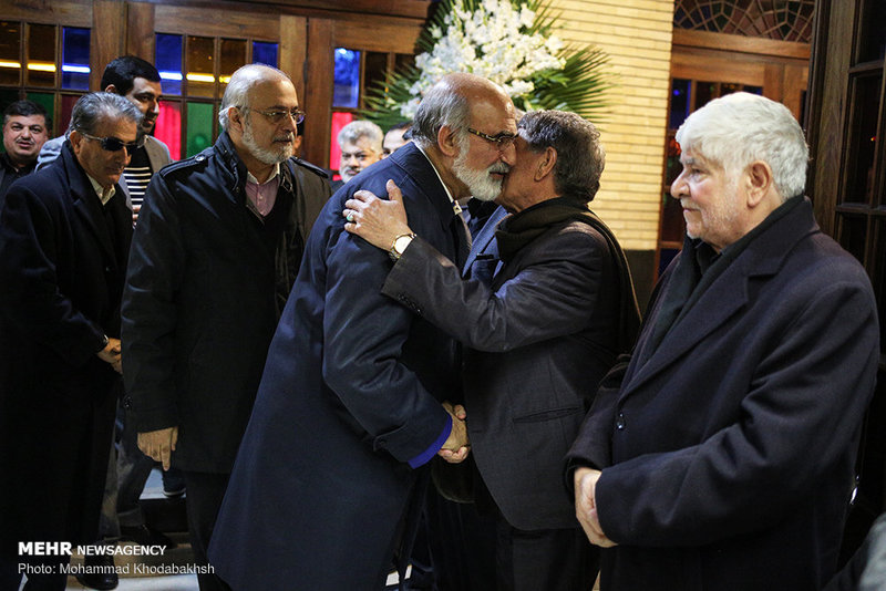 مراسم ختم خواهر هاشمی رفسنجانی