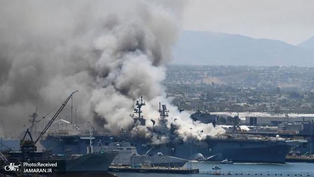 ناو منفجر شده، برای نیروی دریایی آمریکا بسیار مهم بود