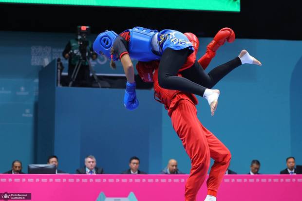 بازی های کشورهای اسلامی| هت تریک طلایی ووشو با منصوریان، محرمی و همتی