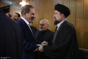 مراسم چهلمین روز درگذشت آیت الله بجنوردی در دائره المعارف بزرگ اسلامی - 1