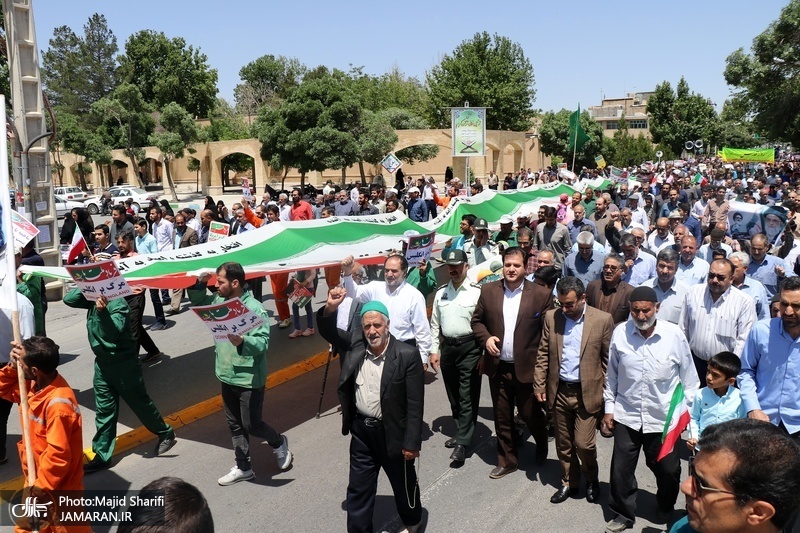 راهپیمایی باشکوه روز جهانی قدس در خمین - 7