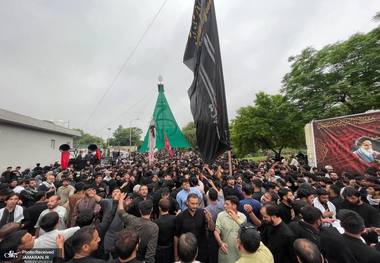 مراسم عزاداری اربعین حسینی در پاکستان / گزارش تصویری