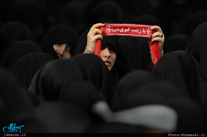 دیدار طلاب حوزه‌های علمیه استان تهران با رهبر معظم انقلاب 