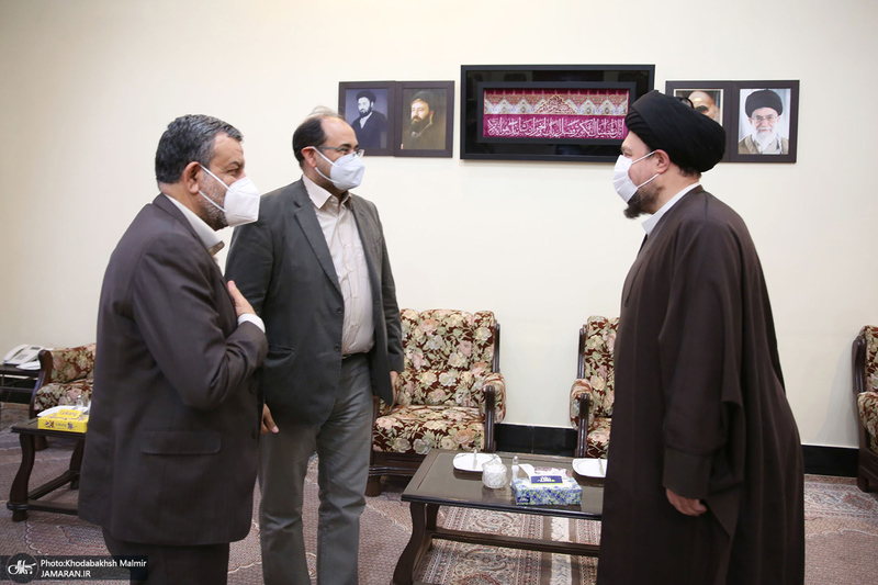 تجدید میثاق رئیس مجلس شورای اسلامی و نمایندگان با آرمان های حضرت امام (س)