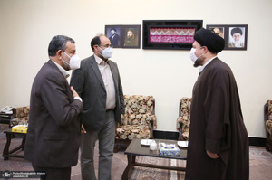 تجدید میثاق رئیس مجلس شورای اسلامی و نمایندگان با آرمان های حضرت امام (س)