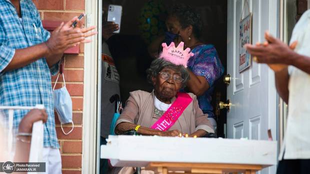 راز طول عمر پیرترین شهروند آمریکا با 313 نوه، نتیجه و نبیره+ عکس