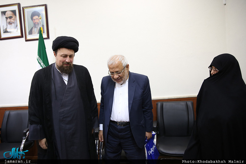 دیدار اعضای شورای مرکزی حزب موتلفه اسلامی با سید حسن خمینی 