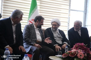 دیدار مسئولین کشوری و لشگری با رئیس مجمع تشخیص مصلحت نظام