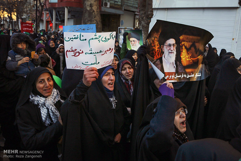 تجمع و راهپیمایی مردمی در اعتراض به آشوب های اخیر در استان 