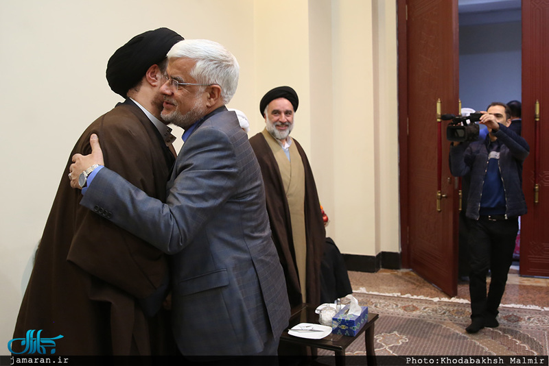 تجدید میثاق رئیس و اعضای مجمع تشخیص مصلحت نظام با آرمان های امام خمینی(س)