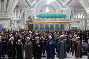 دومین شب مراسم عزاداری حضرت فاطمه‌زهرا (س) در حرم امام خمینی