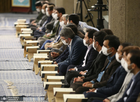 مراسم انس با قرآن در اولین روز ماه مبارک رمضان با حضور رهبر معظم انقلاب