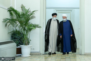 دیدار روحانی با سیدابراهیم رییسی رییس جمهور منتخب