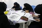کارگاه آثار تجسمی با موضوع «شهید سلیمانی» دربوشهر برگزار شد