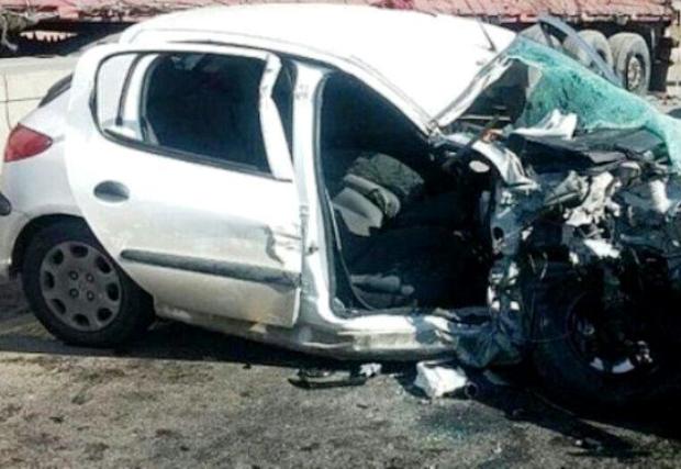 واژگونی خودرو در خاوران جهرم یک کشته برجا گذاشت