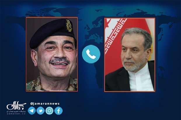 تماس تلفنی عراقچی و عاصم منیر/ وزیر خارجه به فرمانده ارتش پاکستان: ایران قاطعانه مقابل هرگونه ماجراجویی آمریکا می‌ایستد