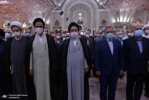 تجدید میثاق مسئولان و کارکنان سازمان حج و زیارت و بعثه مقام معظم رهبری با آرمان‌های حضرت امام(س)