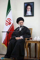 دیدار دانشجویان بسیجی مدال‌آور دانشگاه شریف با رهبر معظم انقلاب 