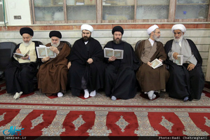 مراسم اولین سالگرد آیت الله سید محمد نقی شاهرخی خرم آبادی