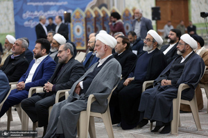 تجدید میثاق رئیس قوه قضاییه و جمعی از اعضای دستگاه قضا با آرمان های حضرت امام خمینی (س)-2